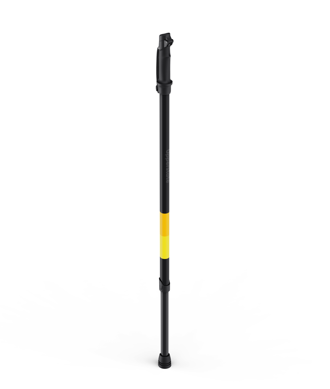 Full photo of Upperstate pole. With the push of a button in the handle - adjust the Upperstate pole to a comfortable height.